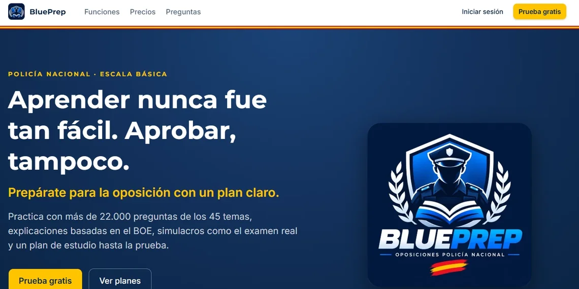 Captura de BluePrep